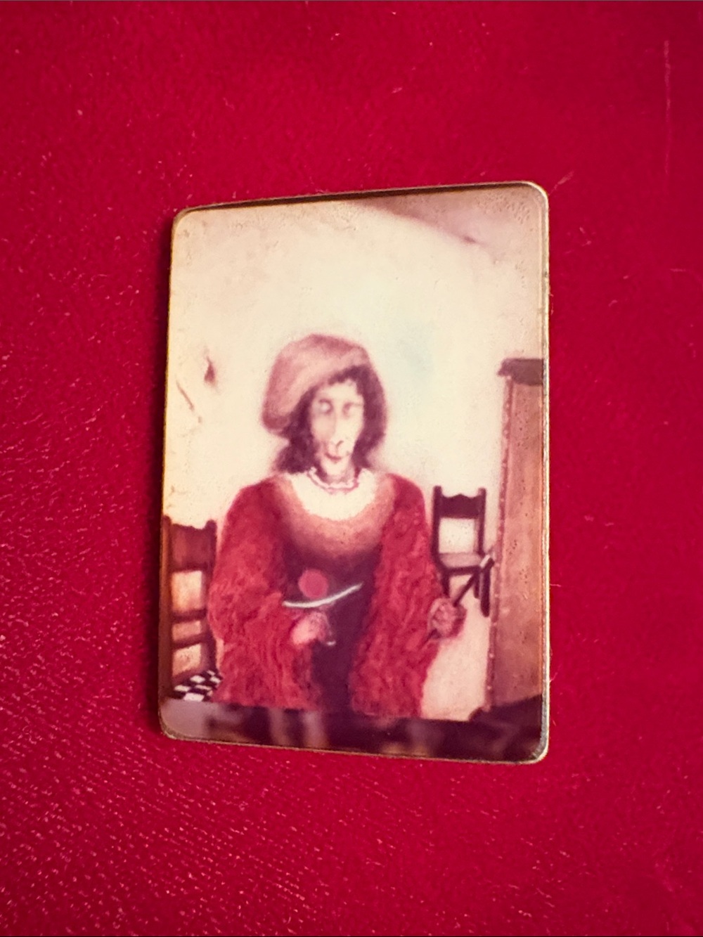 Vintage- Masters Portrait Acrylic Brooch